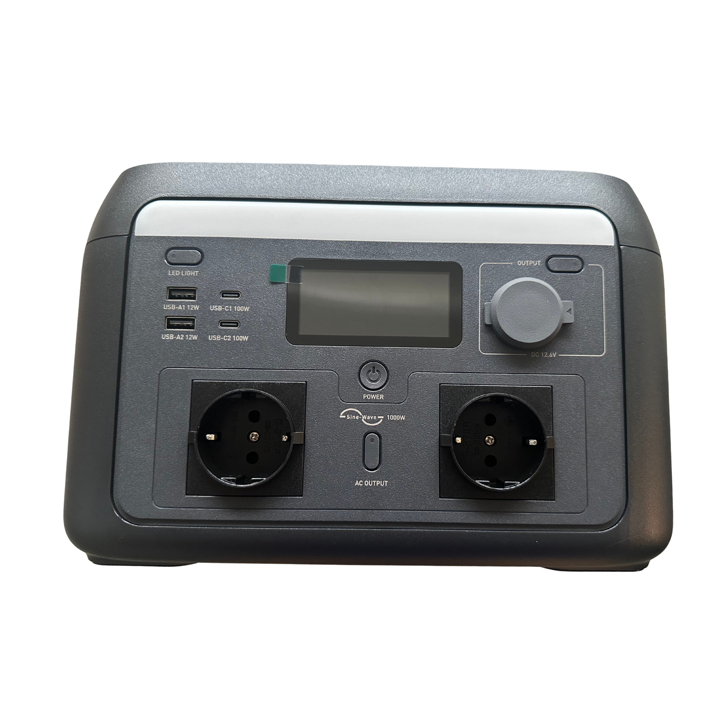 V-TAC VT-10003 Portable Power Station 1000W | 614,4Wh LiFePO4 | WiFi
