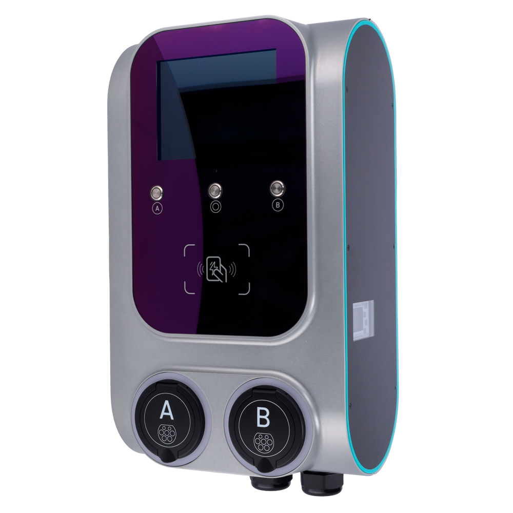 GEMINI Lite Duo 2×22 kW EV-laadpaal