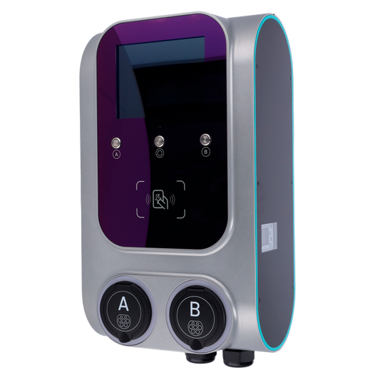 GEMINI Lite Duo 2×22 kW EV-laadpaal