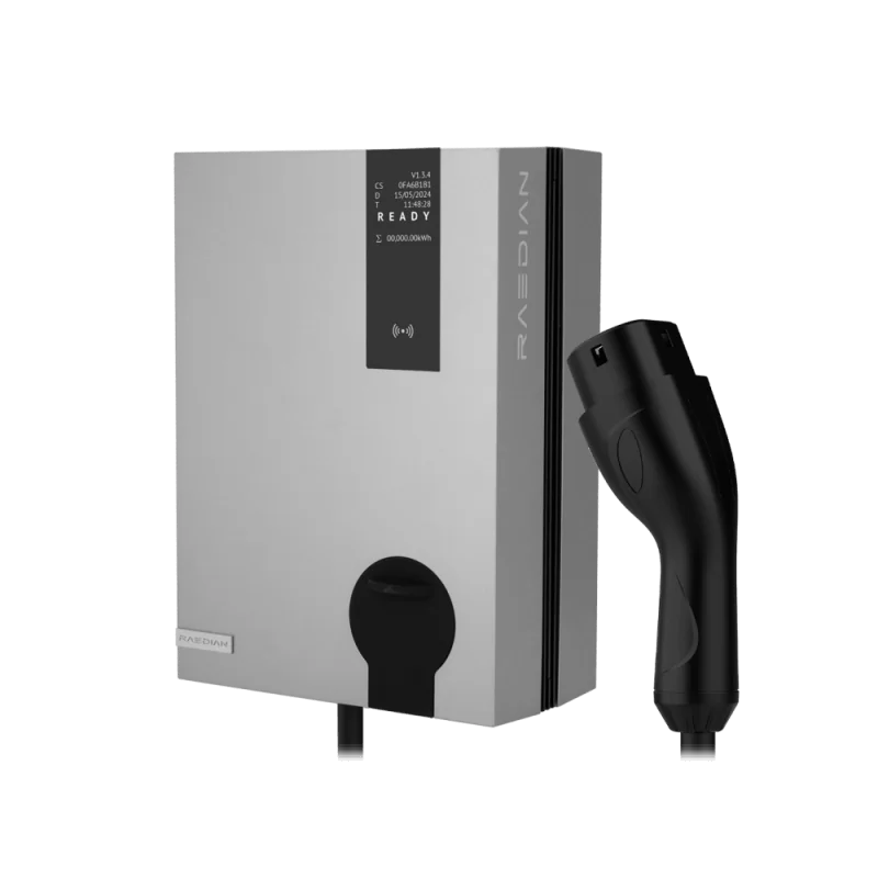 Raedian NEO 22kW – 5m Kabel (Silver) - EV Charging / Laadoplossingen