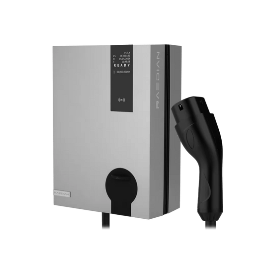 Raedian NEO Plus MID Wallbox 22kW – 7,5m Type 2 Kabel - EV Charging / Laadoplossingen